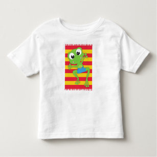 Cute Frog, Little Frog, Green Frog, Beach Towel Toddler T-shirt