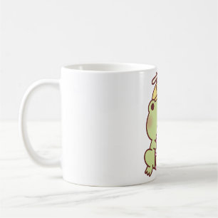 Cute Frog Loves Strawberry Milk Coffee Mug