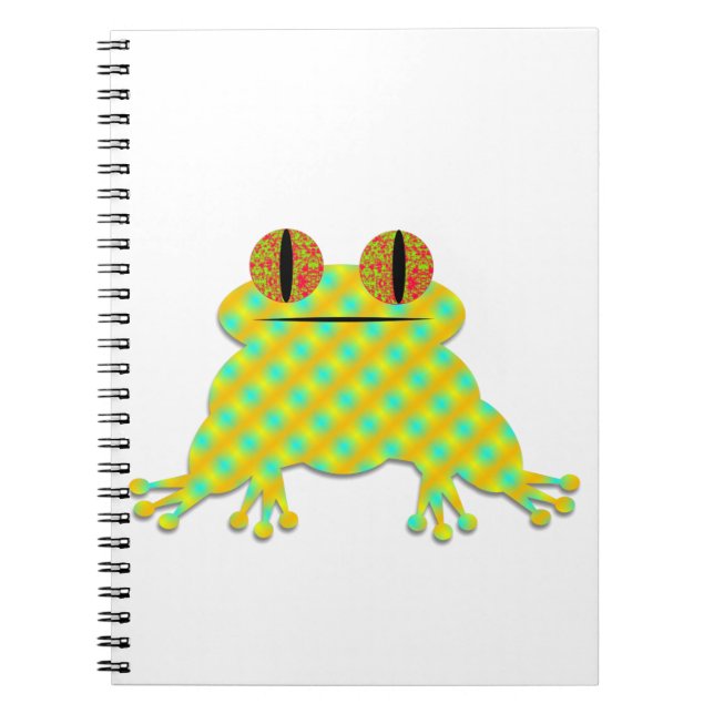 Cute Frog Notebook (Front)