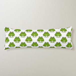 Cute Frog Pattern Body Pillow