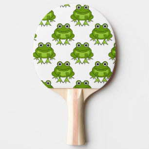 Cute Frog Pattern Ping Pong Paddle