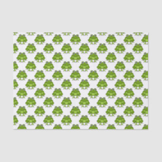 Cute Frog Pattern Tissue Paper