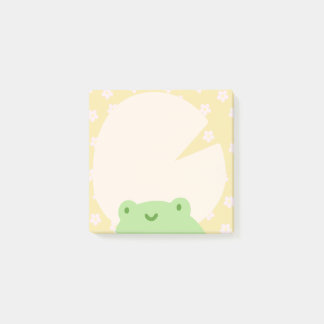 Cute Frog post-it notes collantes