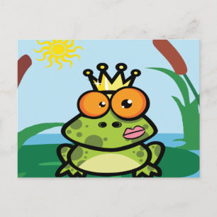 Cute Frog Postcard