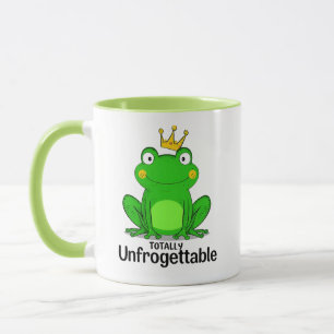 Cute Frog Prince with a Crown Mug