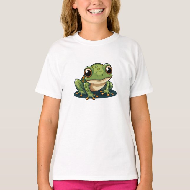 Cute Frog T-Shirt (Front)