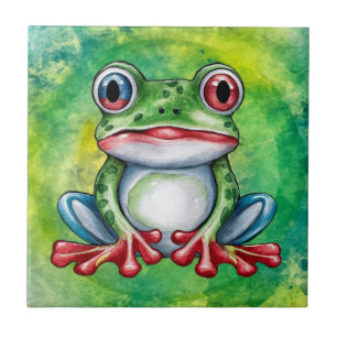Cute Frog Tile