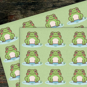 Cute Frog  Tissue Paper