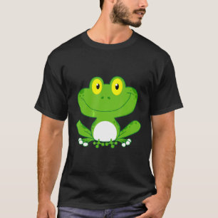 Cute Frog Toad Ribbet Croak T-Shirt
