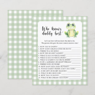 Cute frog- Who knows daddy best game