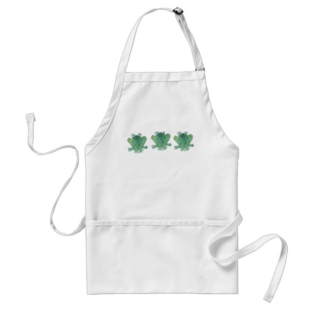 Cute Frogs Apron (Front)