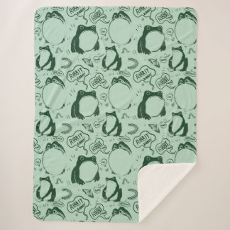 Cute Frogs Blanket - Sad Frogs - Vintage Japanese