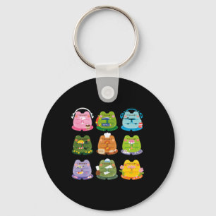 Cute Frogs Keychain