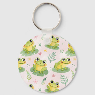 Cute frogs Pattern Keychain