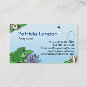 Cute Frogs Profile Cards