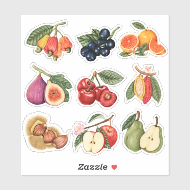 Cute Fruit (Sheet)