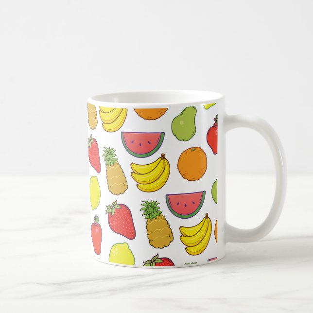 Cute Fruit Pattern Coffee Mug (Right)