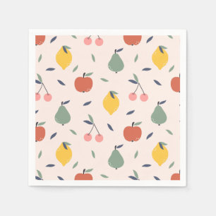 Cute Fruit Pattern Napkin