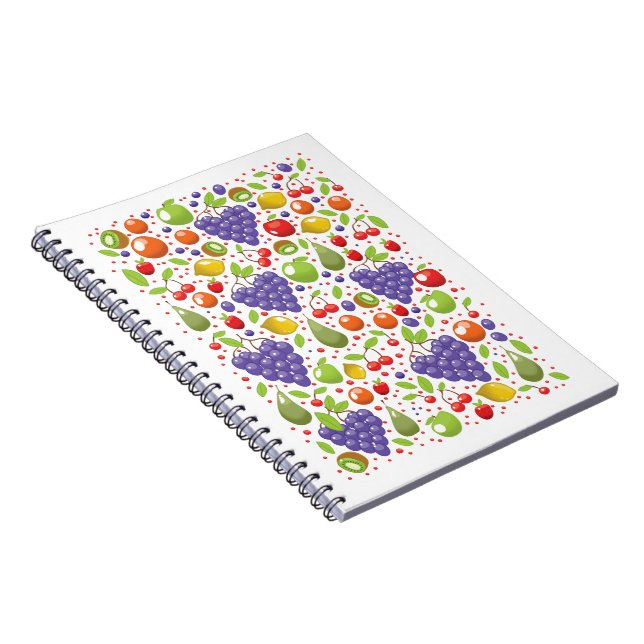 Cute Fruit pattern Notebook (Right Side)