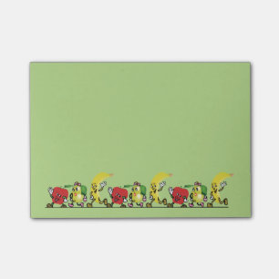 Cute fruits post-it notes