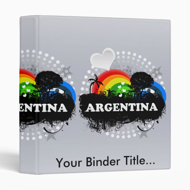Cute Fruity Argentina Binder (Front/Spine)