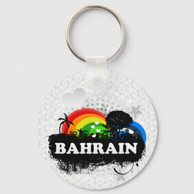 Cute Fruity Bahrain Keychain (Front)