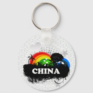Cute Fruity China Keychain