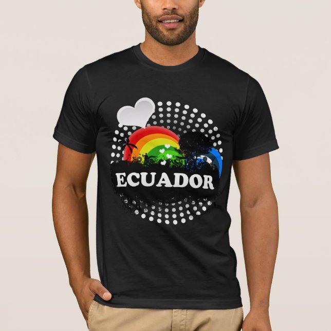 Cute Fruity Ecuador T-Shirt (Front)