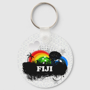 Cute Fruity Fiji Keychain