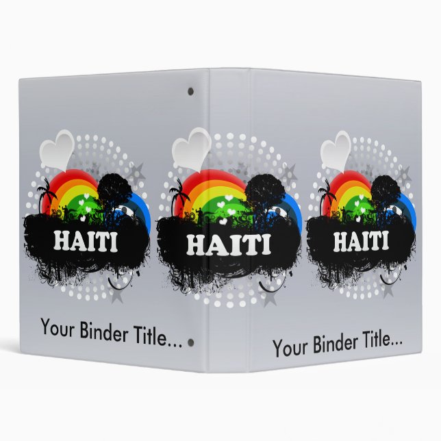 Cute Fruity Haiti Binder (Background)