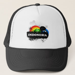 Cute Fruity Indonesia Trucker Hat