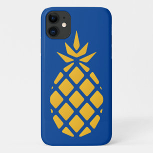 Cute Fruity Orange & Blue Pineapple iPhone 11 Case