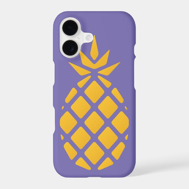 Cute Fruity Orange & Purple Pineapple (Back)