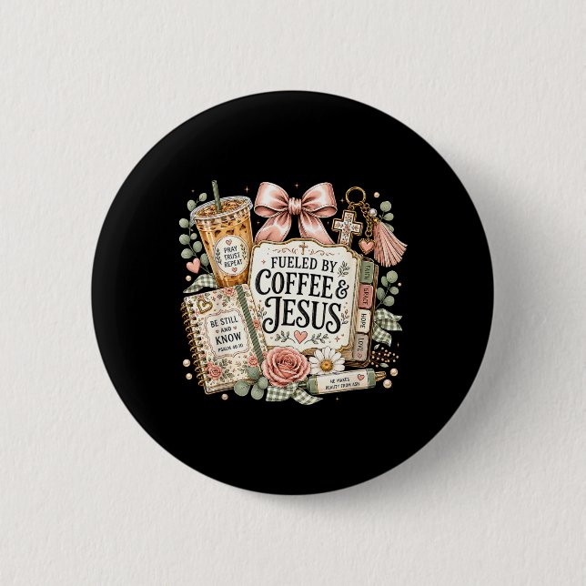 Cute Fuelled 2 Inch Round Button (Front)