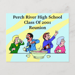 Cute Fun Class Reunion Invitations Casual Party