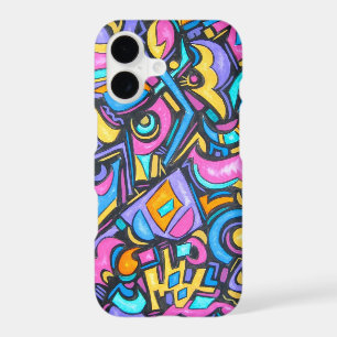 Cute Fun Funky Colorful Bold Whimsical Shapes