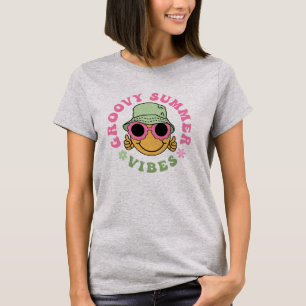 Cute Fun Groovy Summer Vibes T-Shirt