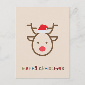 Cute fun modern Christmas holiday card