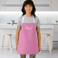 Cute Fun Personalized Pink Polka Dot Pattern