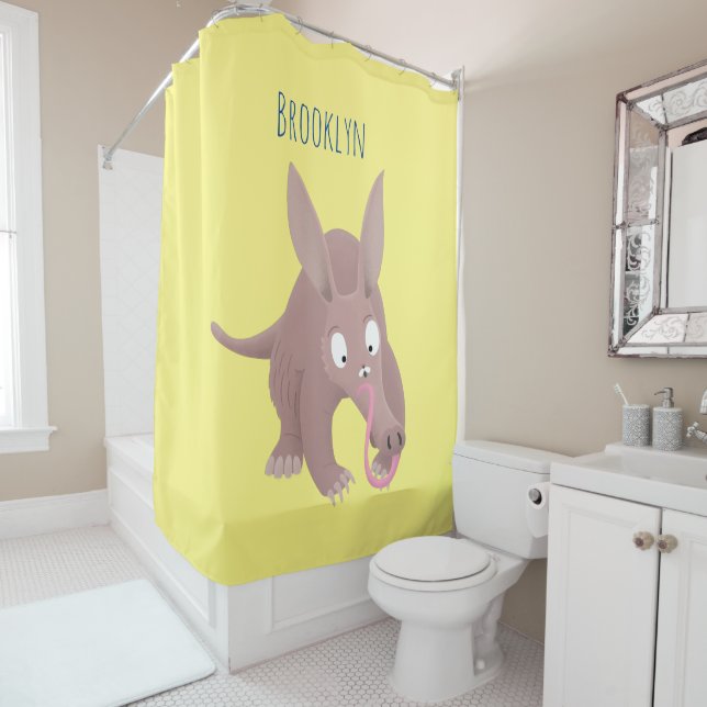 Cute funny aardvark cartoon (In Situ)