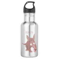 Cute funny aardvark cartoon