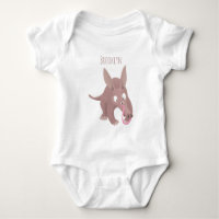 Cute funny aardvark cartoon