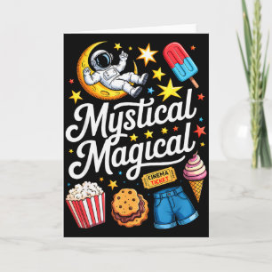 Cute Funny Astronaut Cookies Kids Boy Toddler Girl Card