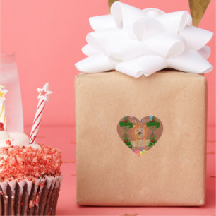 Cute funny Baby Lion King Hakuna Matata latest edg Heart Sticker