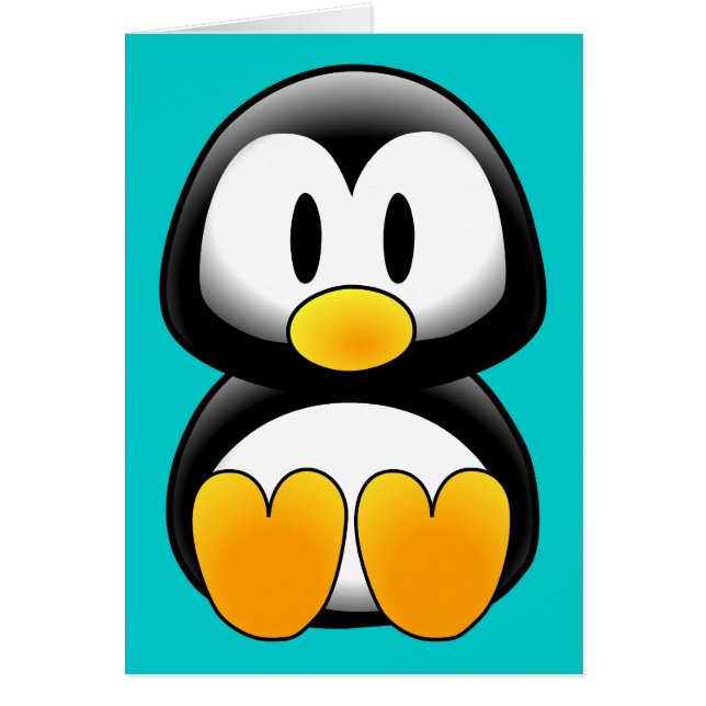 Cute Funny Baby Penguin (Front)