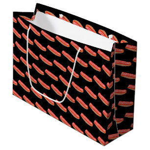 Cute Funny Bacon Large Gift Bag