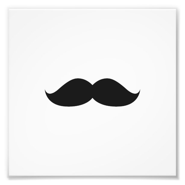 Funny Moustache Art & Wall Décor | Zazzle.ca
