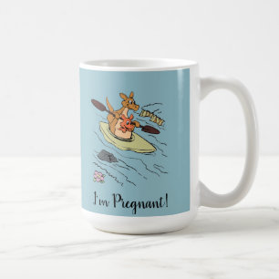 Cute Funny Blue Pregnancy Announcement Uncle Coffee Mug