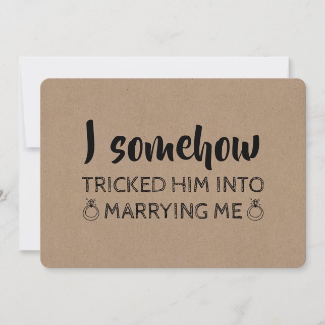 Cute Funny Bridesmaid / Maid of Honour Proposal Invitation (Front)
