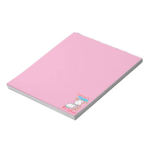 Cute Funny Bunny I Just Want To Touch Your Butt Notepad